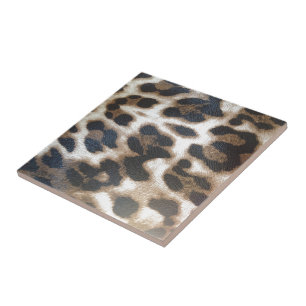 Leopard-Druck Fliese