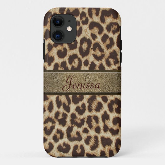 Leopard-Druck iPhone 5 Fall Case-Mate iPhone Hülle (Rückseite)