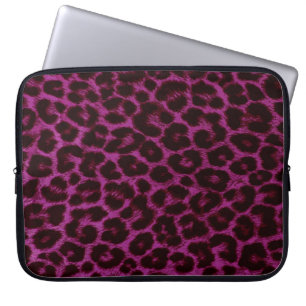 Leopard-Druck-Laptop-Hülse Laptopschutzhülle