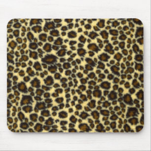 Leopard-Druck-Mausunterlage Mousepad