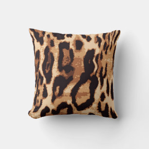 Leopard-Druck nahtlos Muster Kissen