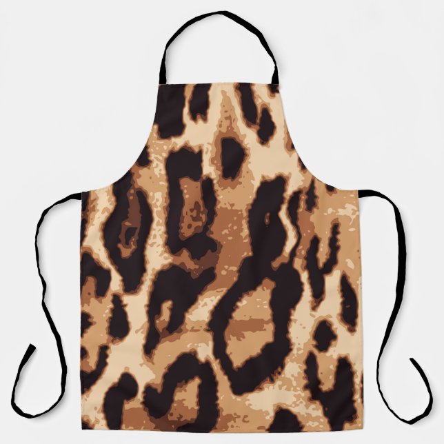 Leopard-Druck nahtlos Muster Schürze (Vorderseite)