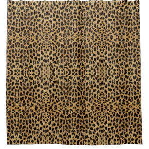 Leopard Druckduschvorhang Duschvorhang