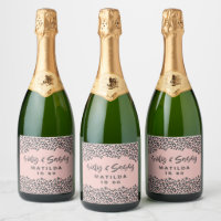 Leopard drucken sechzig sassen 60. Geburtstag pink