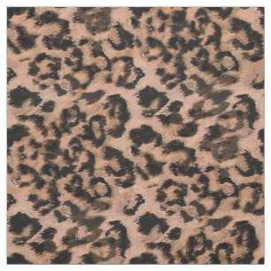 Leopard - drucken Sie gepunktete Stellen für Tier Stoff