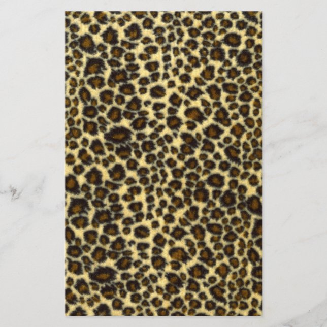 Leopard Druckgeschosse Briefpapier (Vorderseite)