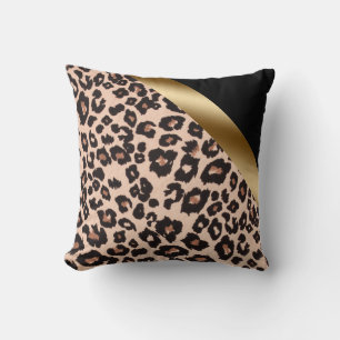Leopard Druckkopfkissen Kissen