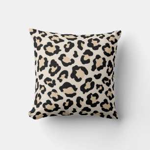 Leopard-Drucklavene Kissen