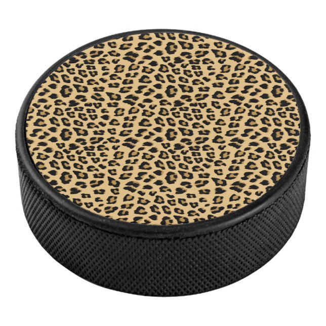 Leopard-Druckmuster Eishockey Puck (3/4)
