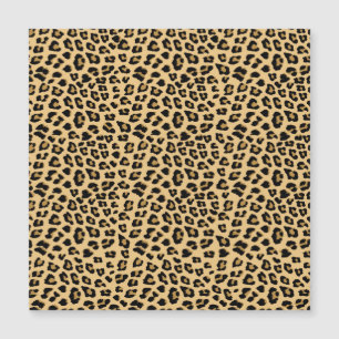 Leopard-Druckmuster Magnetkarte