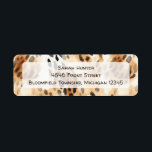 Leopard-Druckmuster Safari-Rücksendeadresse<br><div class="desc">Die Safari Animal Print Rücksendeadressen-Aufkleber in Aquarellfarbe sind eine wichtige Ergänzung zu Ihren wilden Safari Dschungeltierfeiern. Diese Etiketten zeichnen sich durch exquisite Aquarellbilder in sanften Brauntönen aus, die das Wesen der Safari mit Tiger-, Leopard- und Zebrahautmustern verkörpern. Jedes Design ist sorgfältig gestaltet, um eine Touch von Eleganz und Abenteuer zu...</div>