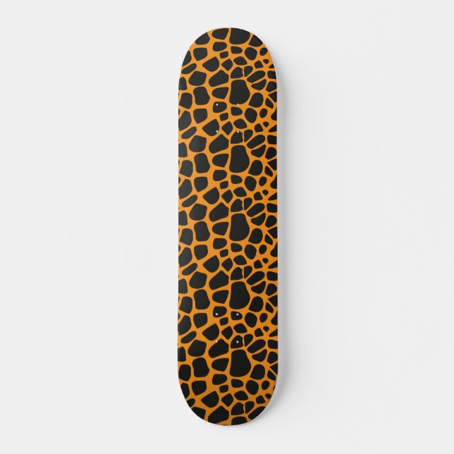 Leopard-Druckmuster Skateboard (Vorne)