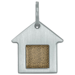 Leopard-Druckmuster Tiermarke