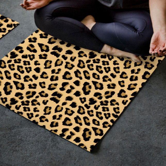 Leopard-Druckmuster Yogamatte (Von Creator hochgeladen)