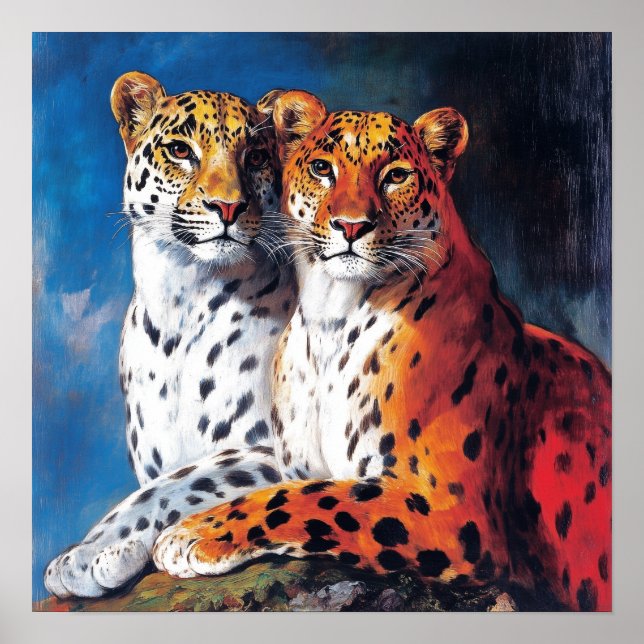 Leopard Duo Poster (Vorne)