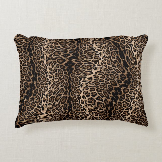 Leopard Elegant print Cushion Set Dekokissen (Vorderseite)