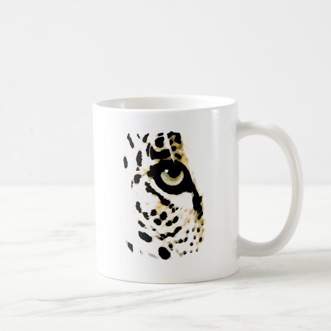 Leopard Eye Kaffeetasse (Rechts)