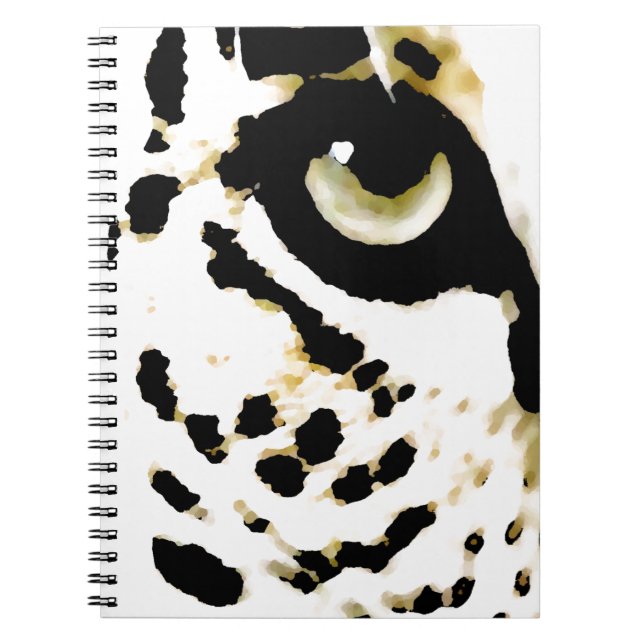Leopard Eye Notizblock (Vorderseite)