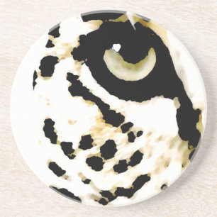 Leopard Eye Sandstein Untersetzer