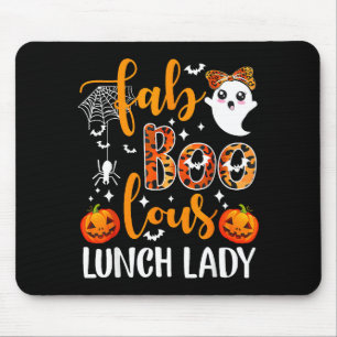 Leopard Fab Boo Lous Lunch Lady Passende Gruppen T Mousepad