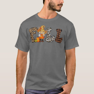 Leopard Fall Niedlich Gnomes Erntedank Geschenke f T-Shirt