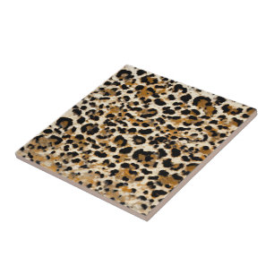 Leopard Fliese
