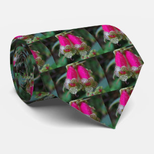 Leopard Flower Herren Krawatte