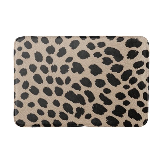 Leopard Flüsterer  Badematte (Vorderseite)