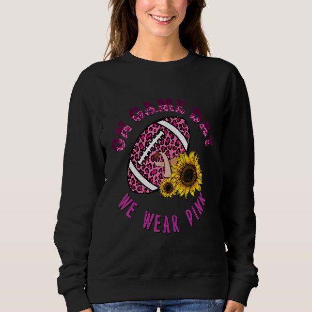 Leopard Football Sunflower Physical Therapy Awaren Sweatshirt (Vorderseite)