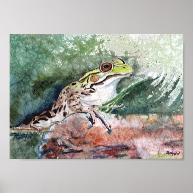 Leopard Frog Poster (Vorne)