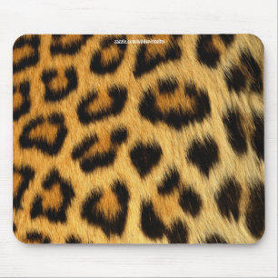 Leopard Fur African Wildlife Series Mousepad