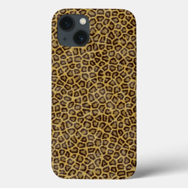 Leopard Fur Case-Mate iPhone Hülle (Rückseite)