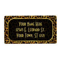Leopard Fur Print Animal Muster