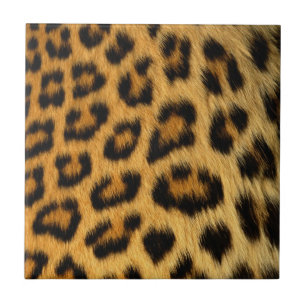 Leopard Fur Print Fliese