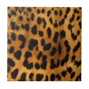 Leopard Fur Print Fliese