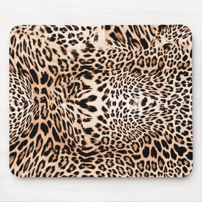 Leopard Fur Print Mousepad (Vorne)
