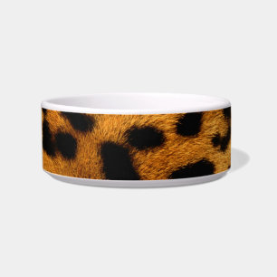 Leopard Fur Print Napf