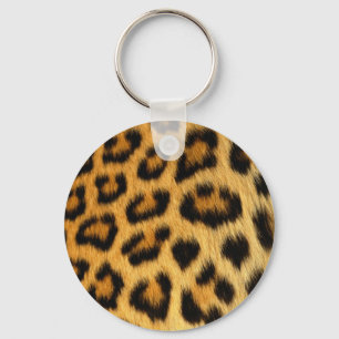 Leopard Fur Print Schlüsselanhänger