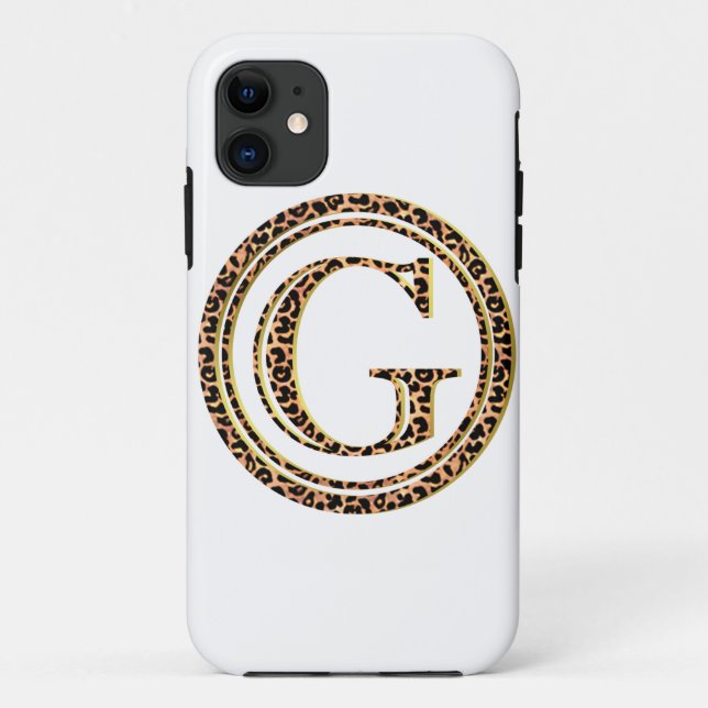 Leopard G Case-Mate iPhone Hülle (Rückseite)