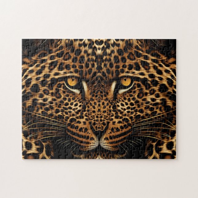 Leopard Game Puzzle (Horizontal)