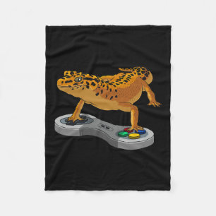 Leopard Gecko Barteter Drache gibt Kindern Coole G Fleecedecke