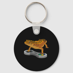 Leopard Gecko Barteter Drache gibt Kindern Coole G Schlüsselanhänger