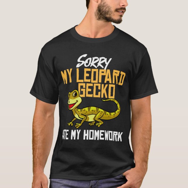Leopard Gecko Care Tank Lizard Reptile (Vorderseite)