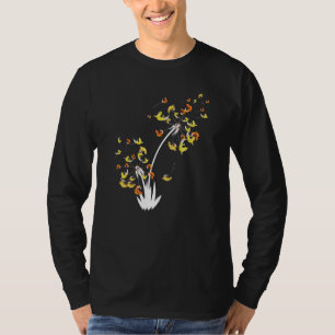 Leopard Gecko Dandelion Blume Tierbesitzer T-Shirt