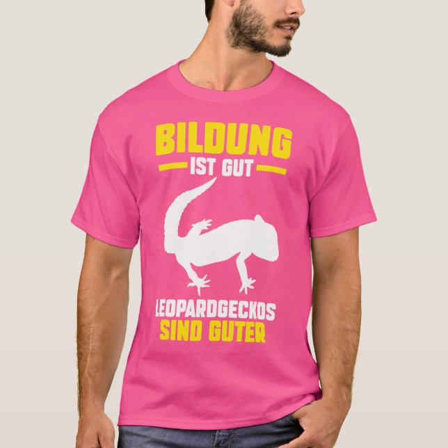 Leopard Gecko Gecko T-Shirt (Vorderseite)