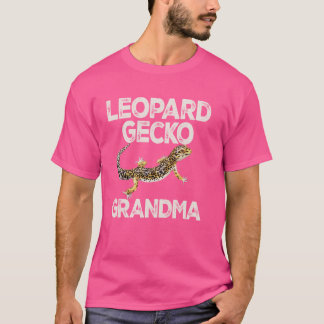 Leopard Gecko Grandma Lizard & Reptiles T-Shirt