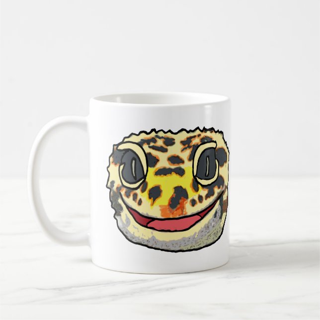 Leopard Gecko Kaffeetasse (Links)