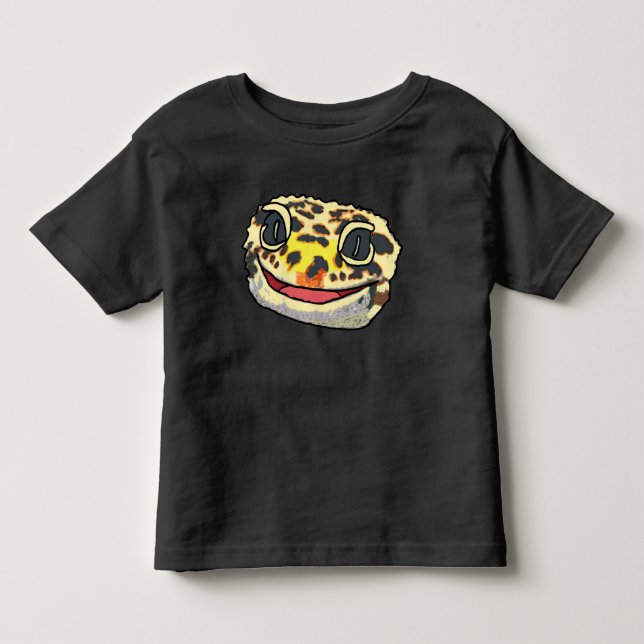Leopard Gecko Kleinkind T-shirt (Vorderseite)