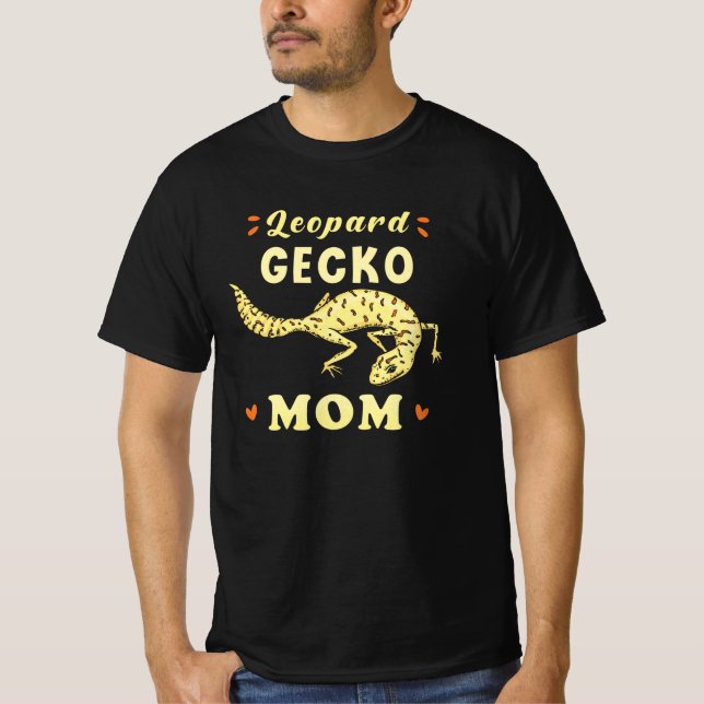Leopard Gecko Mama T-Shirt (Vorderseite)