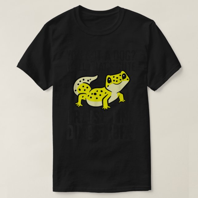 Leopard Gecko Owner Leopard Gecko Pet Leopard Geck T-Shirt (Design vorne)